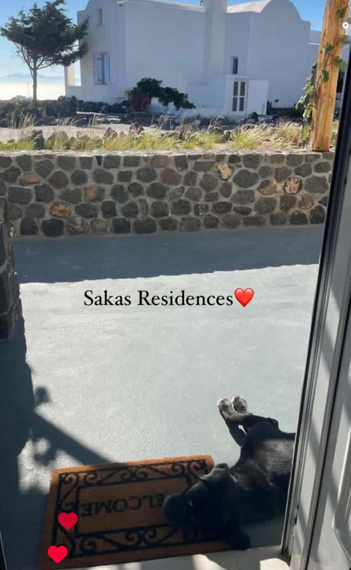 Sakas Residences Karterados  Exterior foto