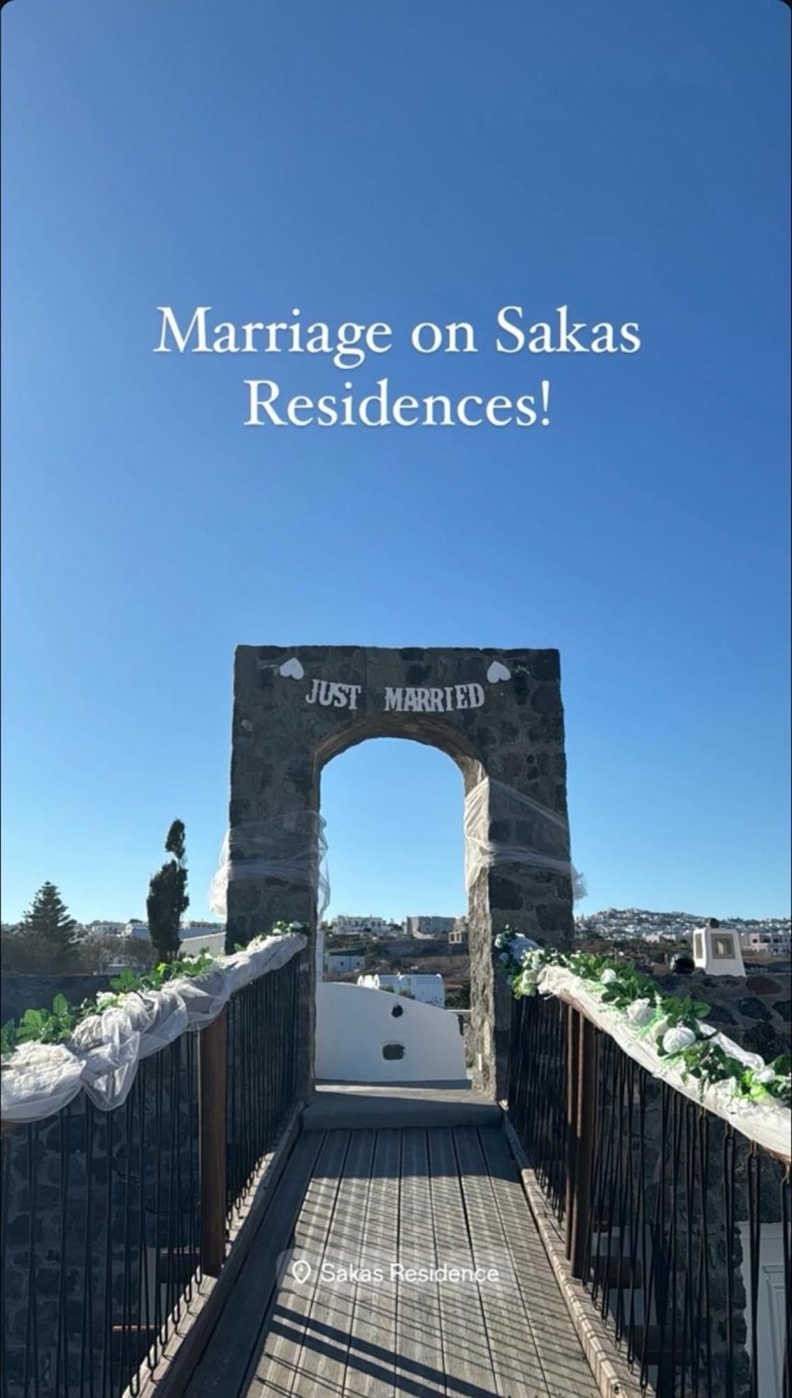 Sakas Residences Karterados  Exterior foto